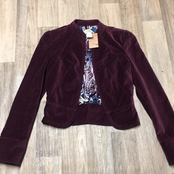 lucky brand velvet jacket